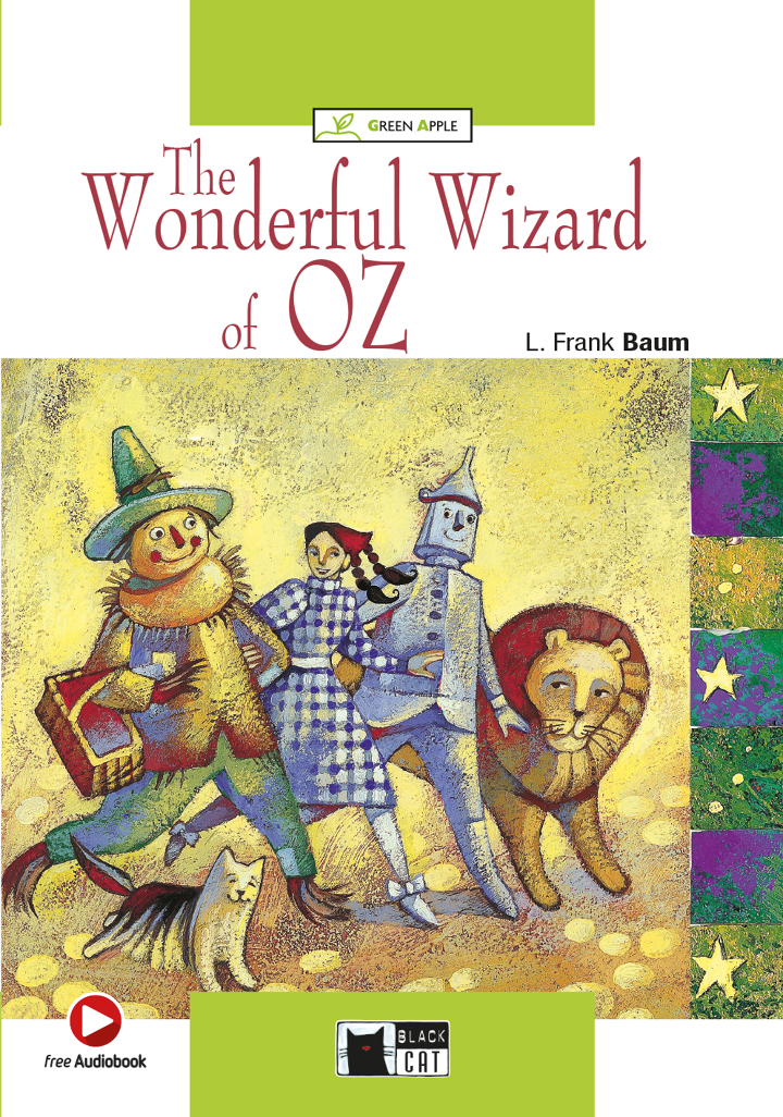 The Wonderful Wizard Of Oz L Frank Baum Graded Readers ENGLISH A1 Books Black Cat